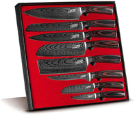 JapanCrafts 8pcs Knife Set