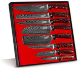 JapanCrafts 8pcs Knife Set