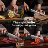 JapanCrafts 8pcs Knife Set